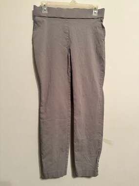 Counterparts Women's Gray Pull-On Ankle Pants Size S